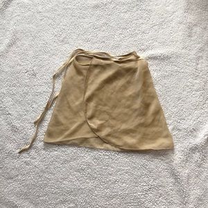 Ballet wrap skirt